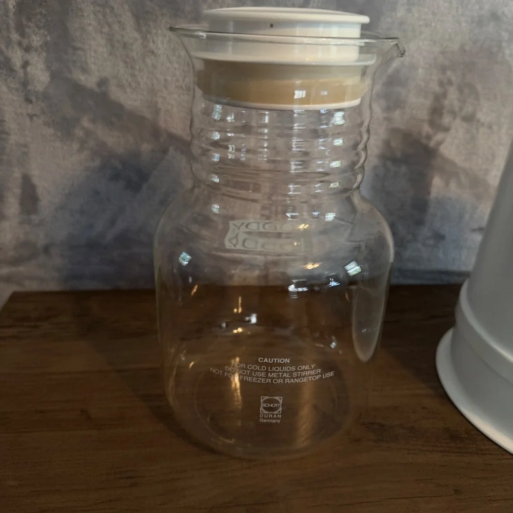 Toddy Cold Brew Coffee System with Glass Decanter White Brewing Container Kit - Picture 9 of 14